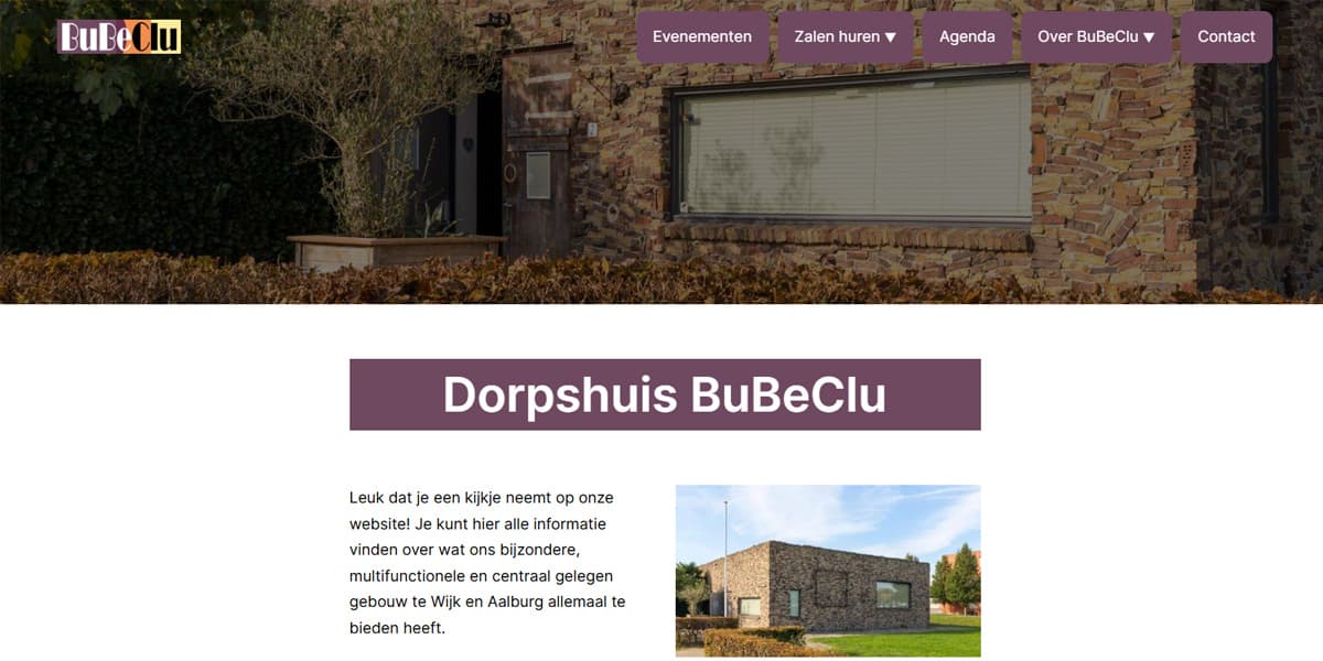 Screenshot van case voor Bubeclu